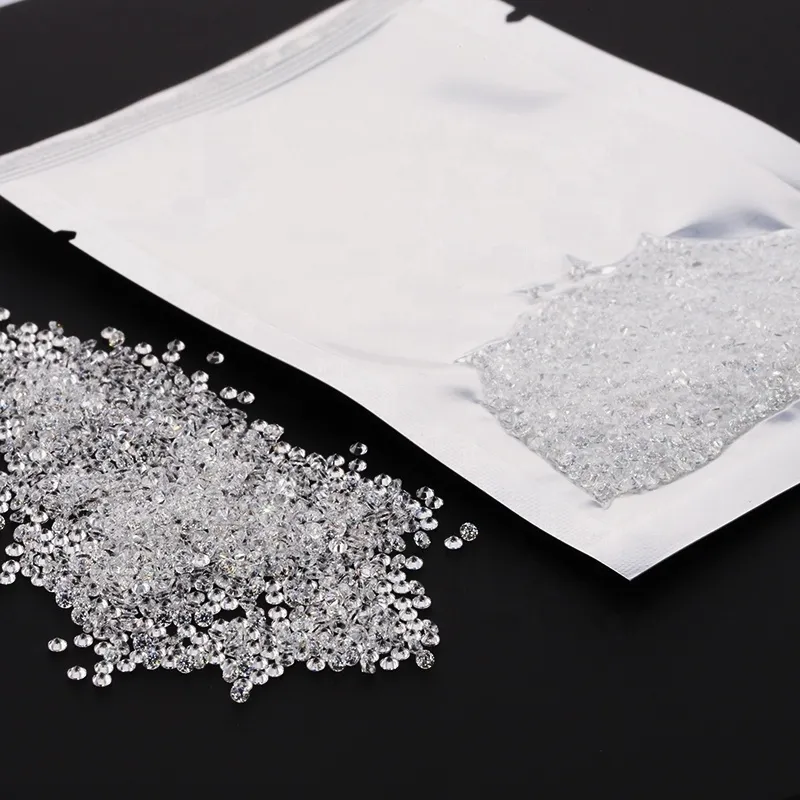 1.0mm Moissanite 1.20mm 1.50mm 2.0mm 2.5mm Melee Moissanite