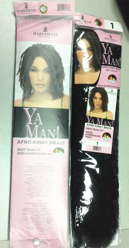 100% Kanekalon Fiber Afro Kinky Twist X Pression Braid Synthetic Hair Extension Lbh 061