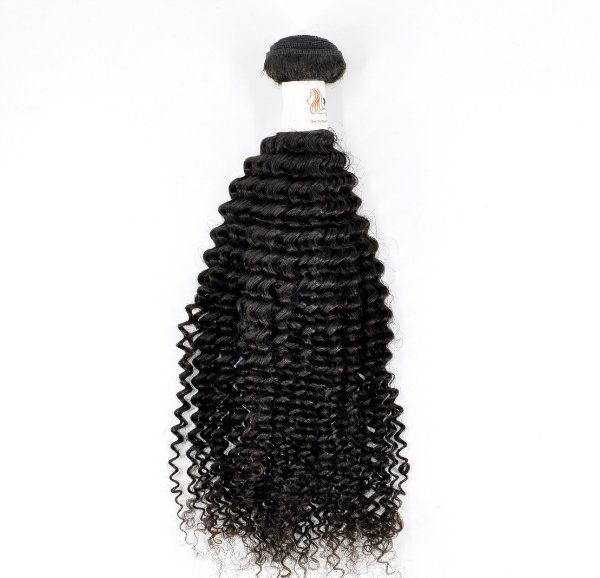 100% Kinky Curly Chinese Unprocessed Virgin Human Hair Extensions (Bleach Blonde) with 3 Years Lifetime