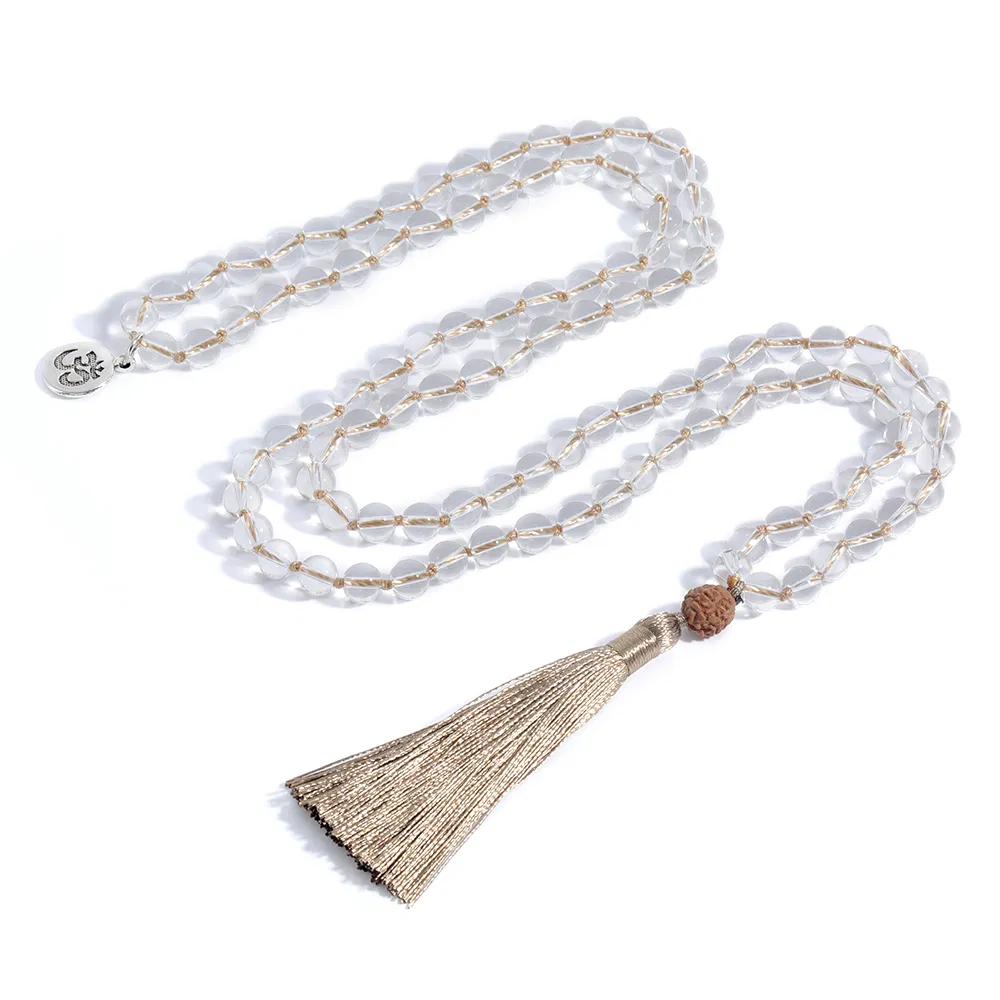 108 Gemstone Amazonite Beads Necklace