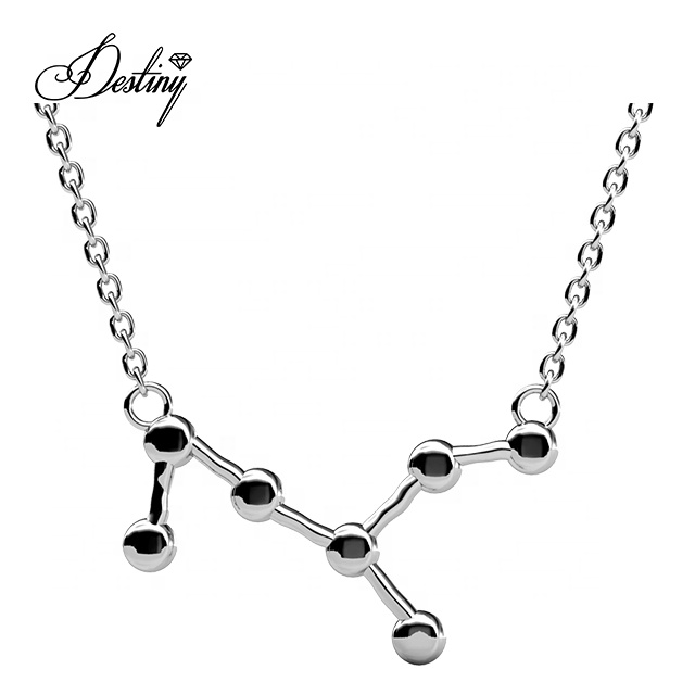 12 Months Astrology Jewelry Virgo Horoscope Necklace Pendant