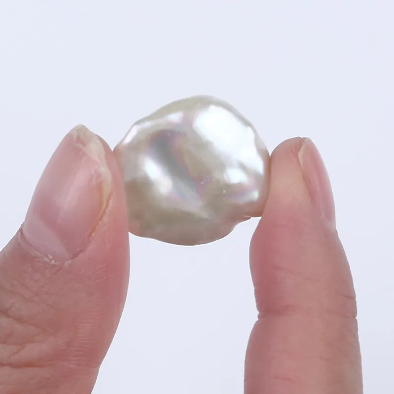 17-18mm Keshi Pearl Bead in Pairs