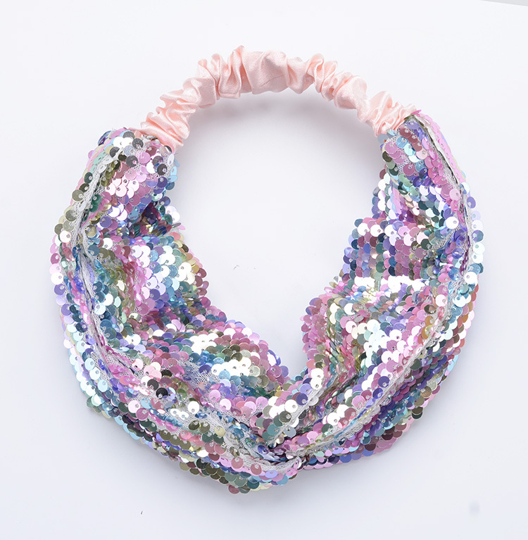 2021 New Enchanting Sequin Headband with Particular Design