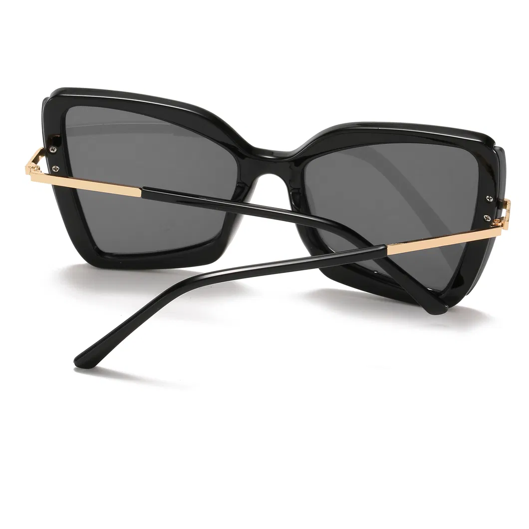 2020 No MOQ Cateye Fashion Women Sunglasses with Ocean Lens