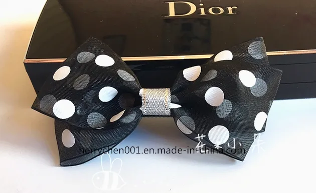 4" Grosgrain Hair Flower with 4.5cm Clip, No. 17015