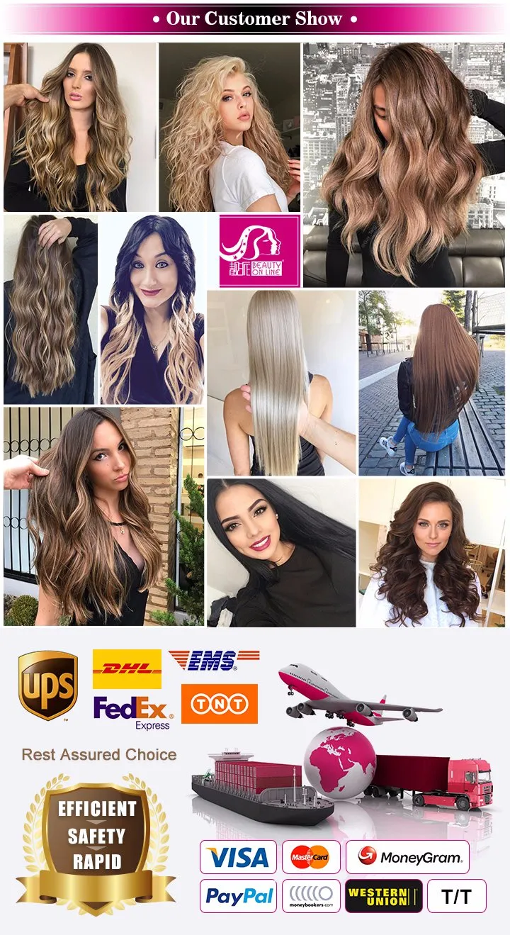 4PCS/Lot Deep Wave Virgin Peruvian Hair, 100% Remy Human Hair Extension, Top Quality Aliexpress Bhf Hair, Natural Color