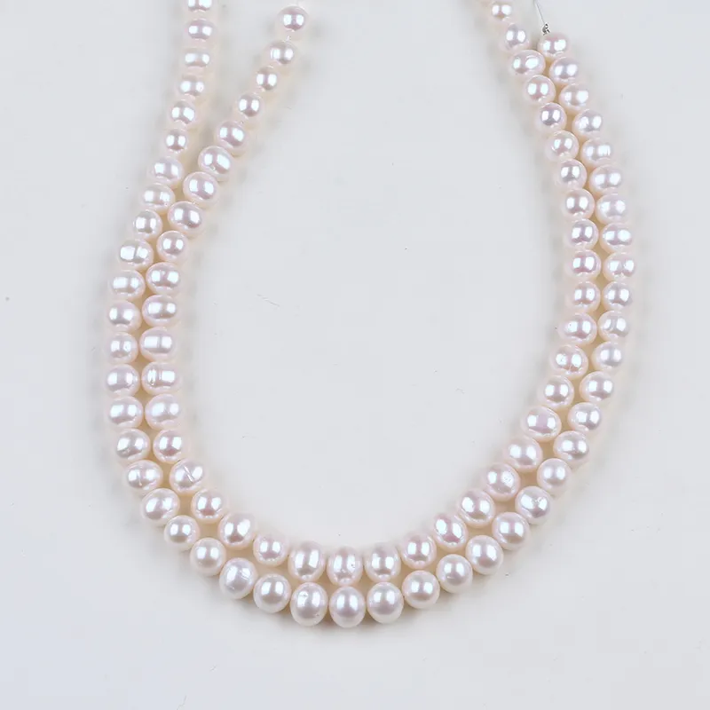 5-6mm Potato Shape Freshwater Pearl Strand