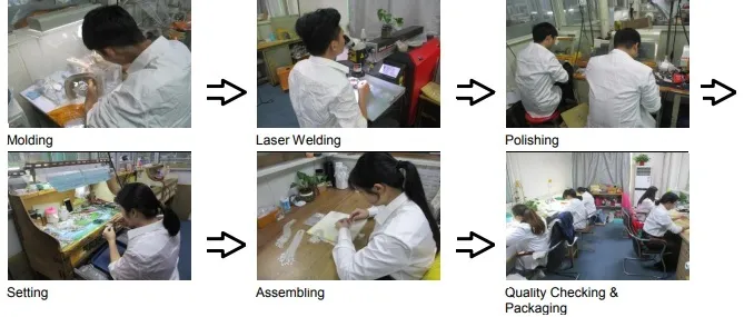 9K Gold Hand Made Diamond Bangle