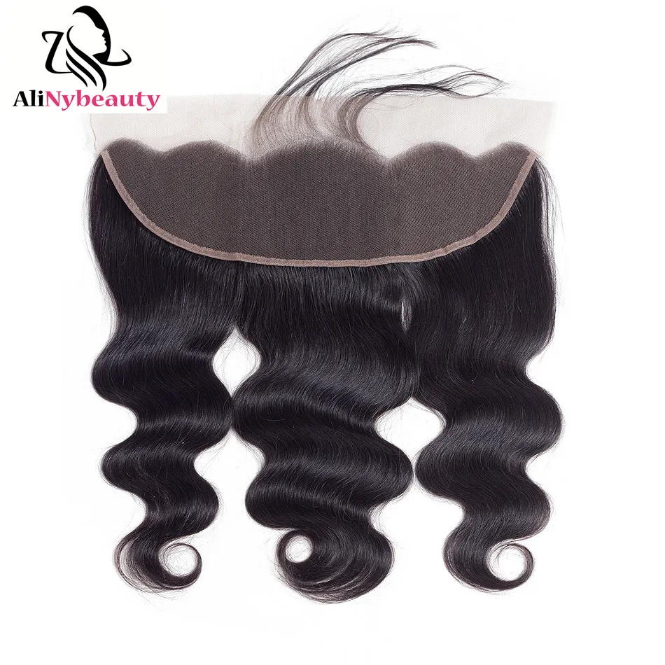 Alinybeauty 13*4 Body Wave Hair Piece Swiss Lace Frontal