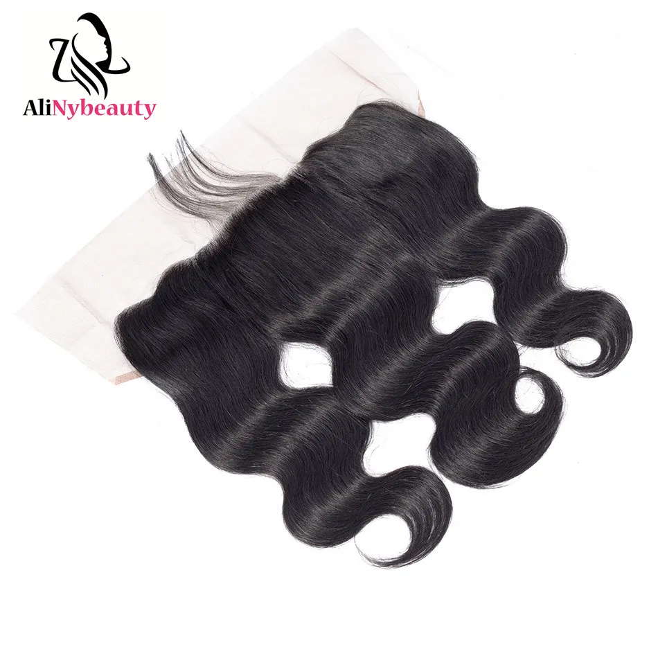 Alinybeauty 13*4 Body Wave Hair Piece Swiss Lace Frontal