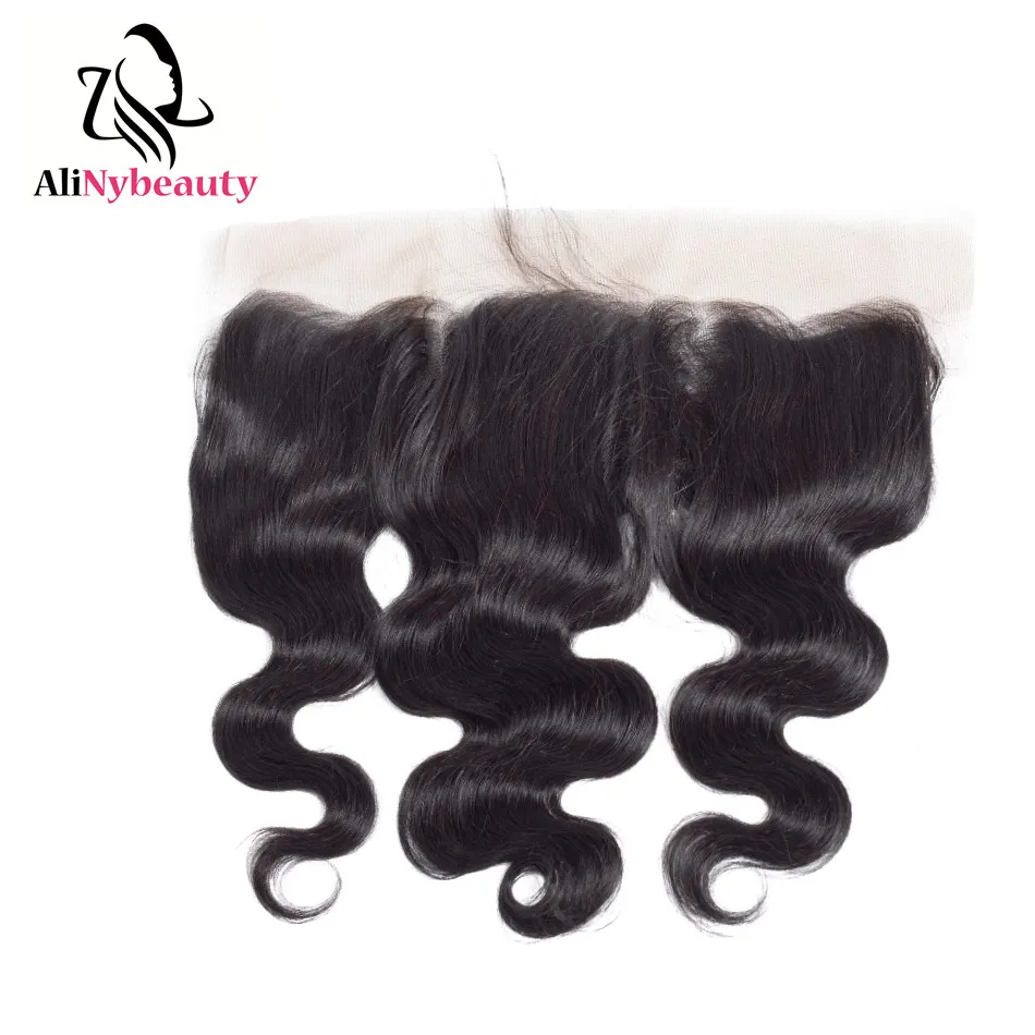 Alinybeauty 13*4 Body Wave Hair Piece Swiss Lace Frontal