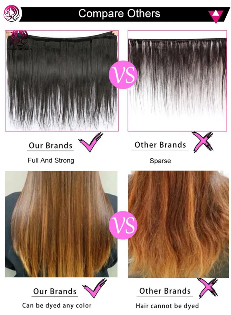 Angelbella Brazilian Human Raw Remy Hair Wigs 4/6/27# Highlight Short Lace Front Wig 150% Density Natural Wavy 13X4 Front Lace Wigs