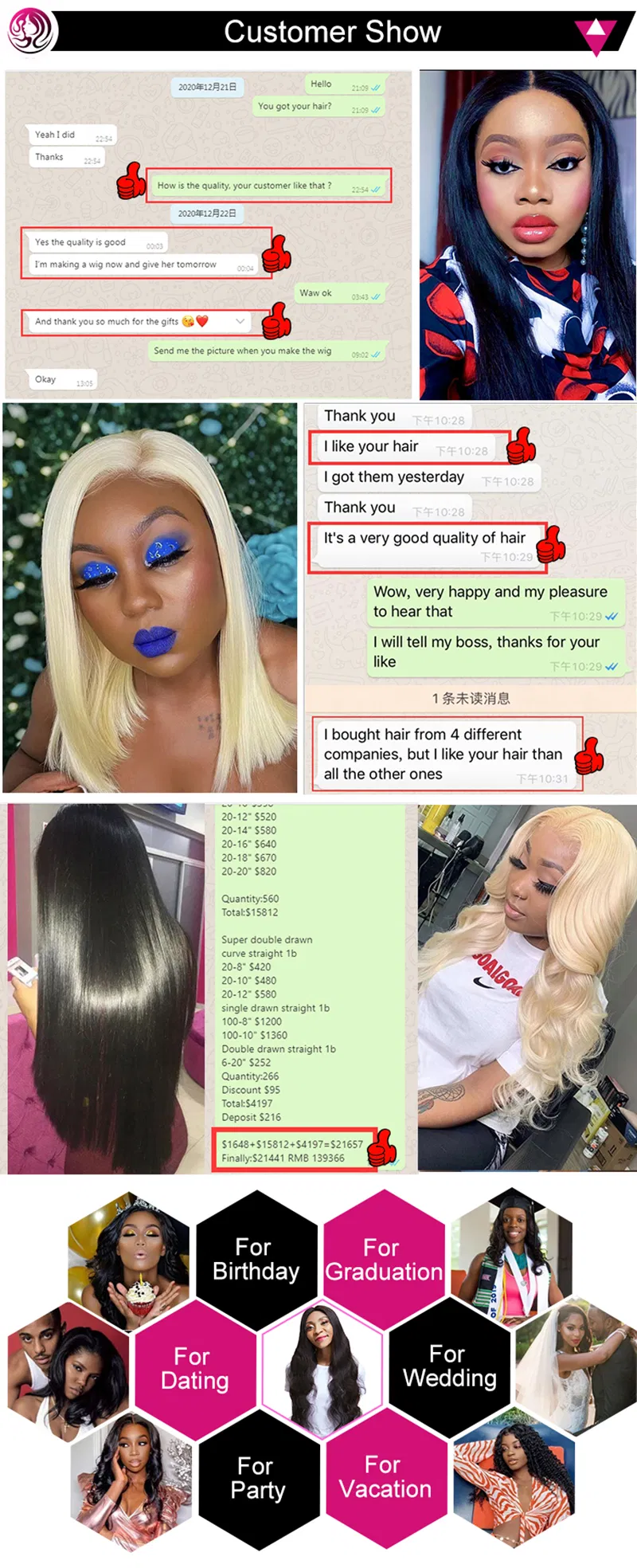 Angelbella High Quality 613 Brazilian Human Hair Bundles Factory Price Blonde Straight Virgin Hair Vendor