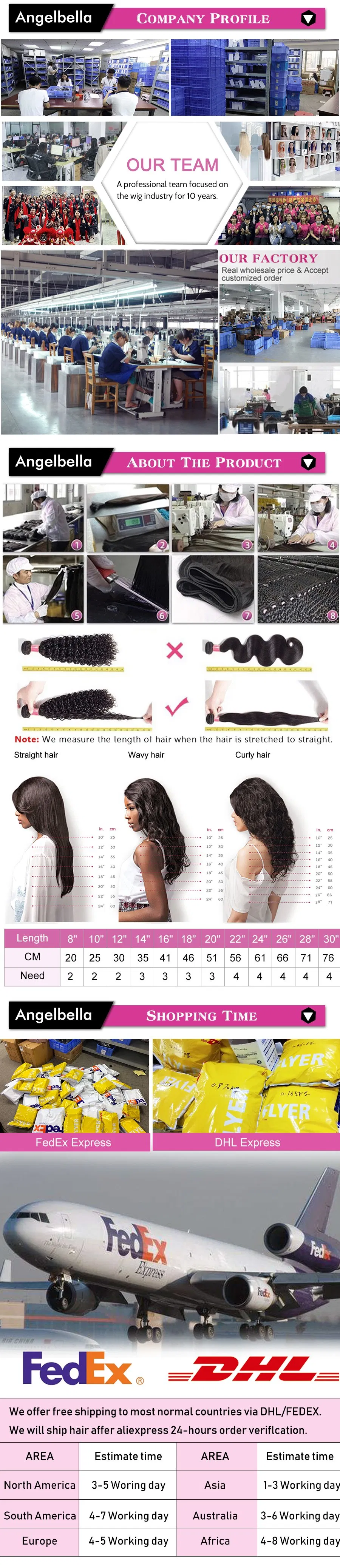 Angelbella Hot Sale Human Hair Loose Deep Funmi Hair Weave Bundles for Black Women