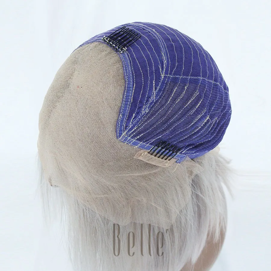 Belle 100% Top Quality Virgin Hair Lace Front Wig