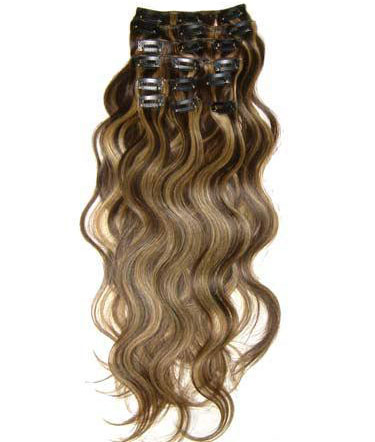 Best Selling Ombre Color Clip-on Hair Extensions