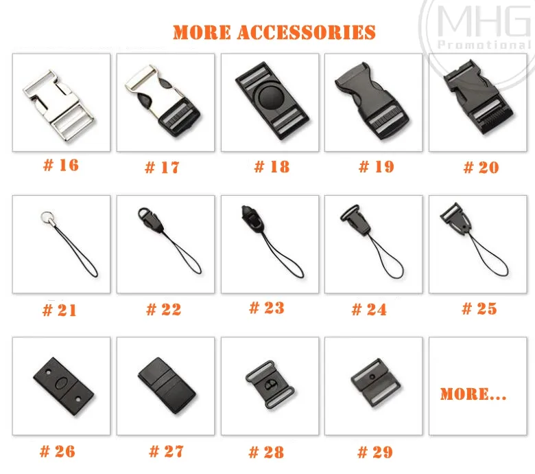 Braid Black 3mm Round Lanyards with Safety Lock Breakaway