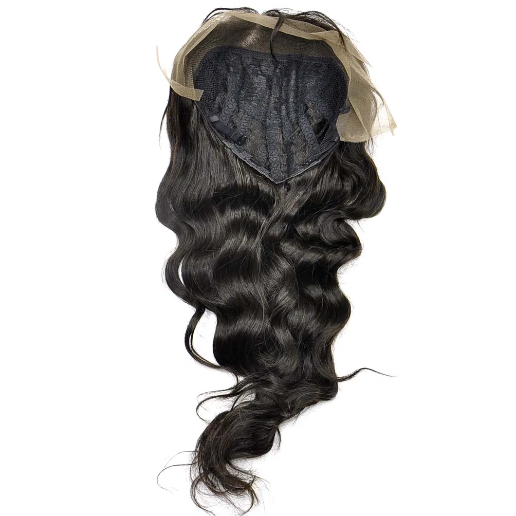 Brazilian Virgin Hair Front Lace Wigs (20Inch-Body wave)