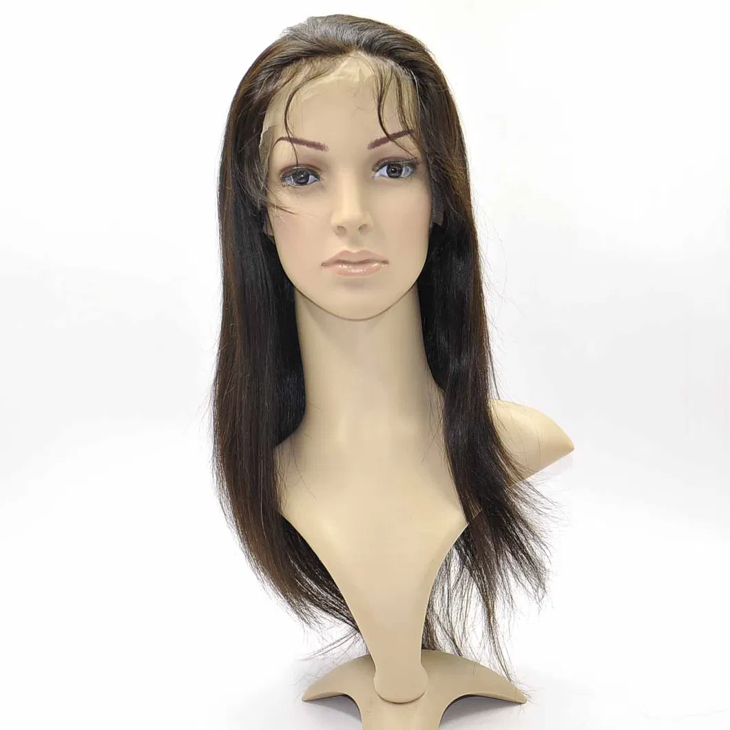 Brazilian Virgin Hair Full Lace Wigs (10Inch-Straight)