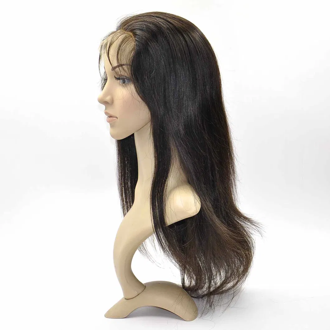 Brazilian Virgin Hair Full Lace Wigs (10Inch-Straight)