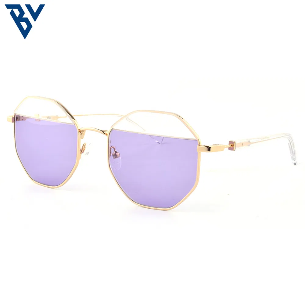 BV Fashion Accessories Light-Colored Sunglasses UV400 Cr - 39 Oversize Colorful Lens Premium Combination Sunglasses