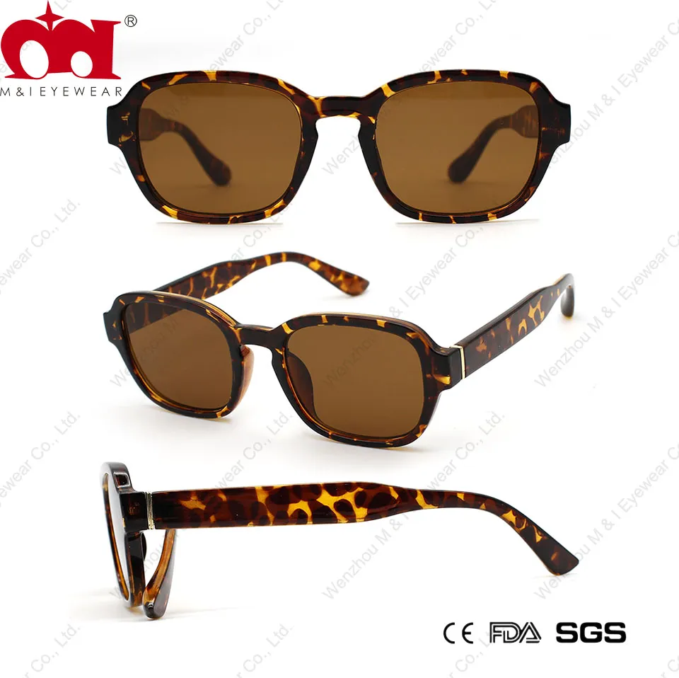 Cat Eye Demi Frame Antiskid Promotion Simple Outdoor Sunglasses (WSP20148)