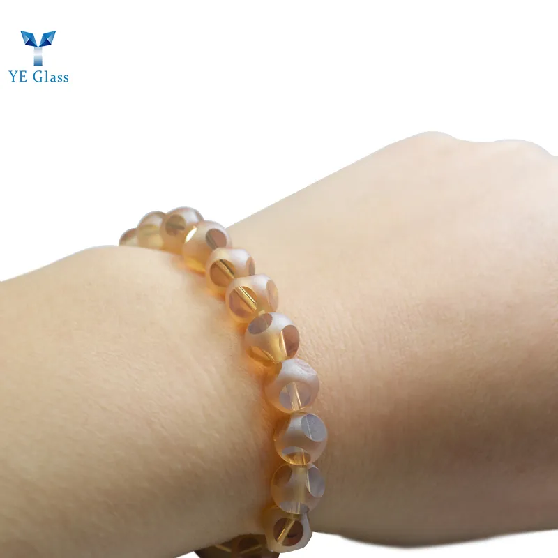 Charms Crystal Glass Loose Breads Faceted Flat Beads Craft Beading Jewelry Wholesale