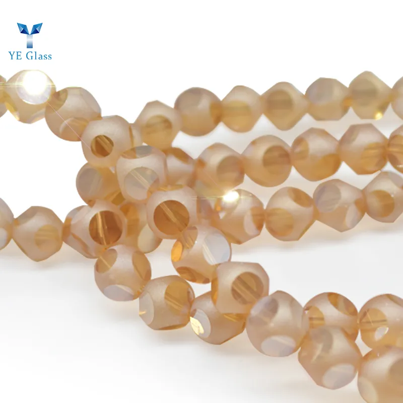 Charms Crystal Glass Loose Breads Faceted Flat Beads Craft Beading Jewelry Wholesale