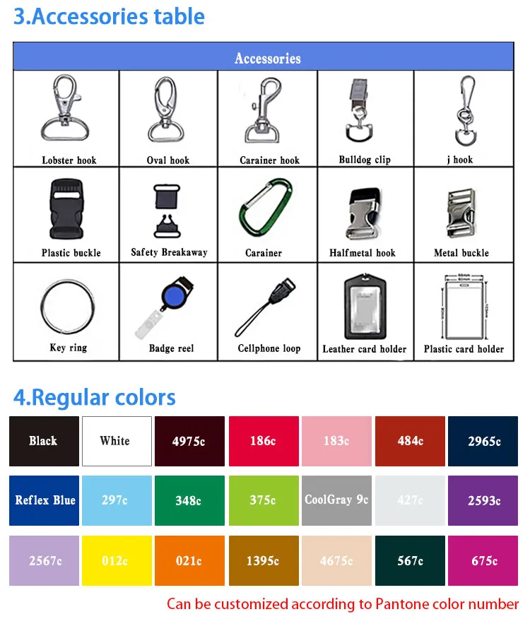 Cheap Custom Badge Reel Lanyard No Minimum Order