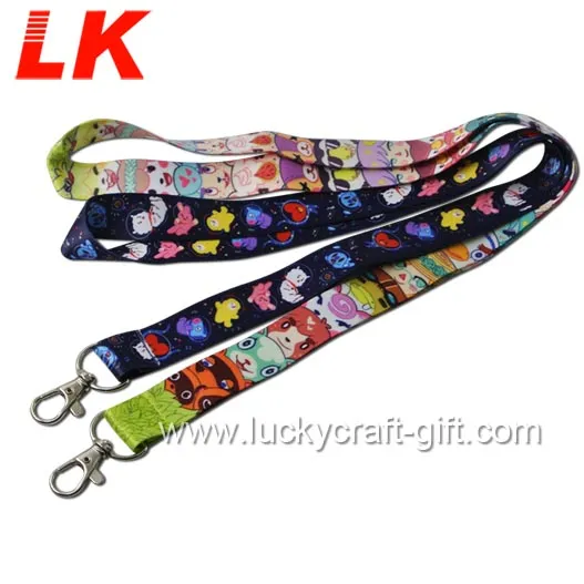 Cheap Custom Badge Reel Lanyard No Minimum Order