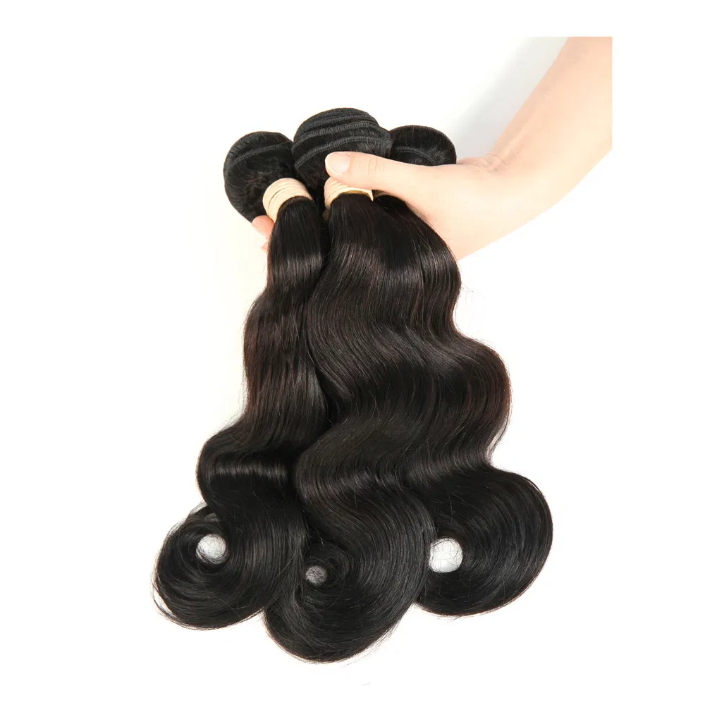 Cheapest Product Hair Extensions for Curly Virgin Hair Body Wave Thick Human Hair