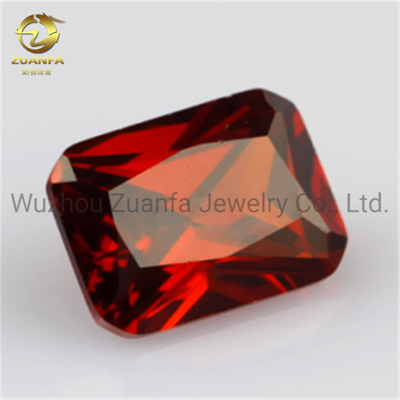 China Gemstone Octagon Shape Color CZ Stone Cubic Zirconia for Jewelry Making