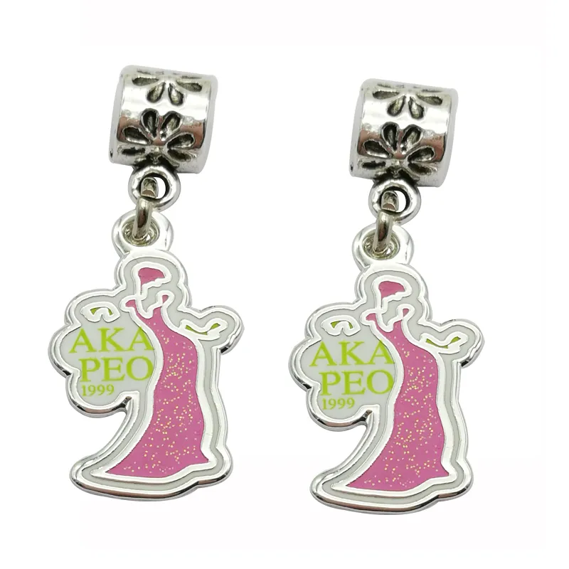 China Supplier Zinc Alloy Fashion Bracelet Charms Enamel Bangle Pendant Fashion Jewelry Copper Charm Pendant for Women (03)