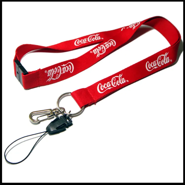 Cool Printed Logo Nylon Lanyard with No Minimum Order
