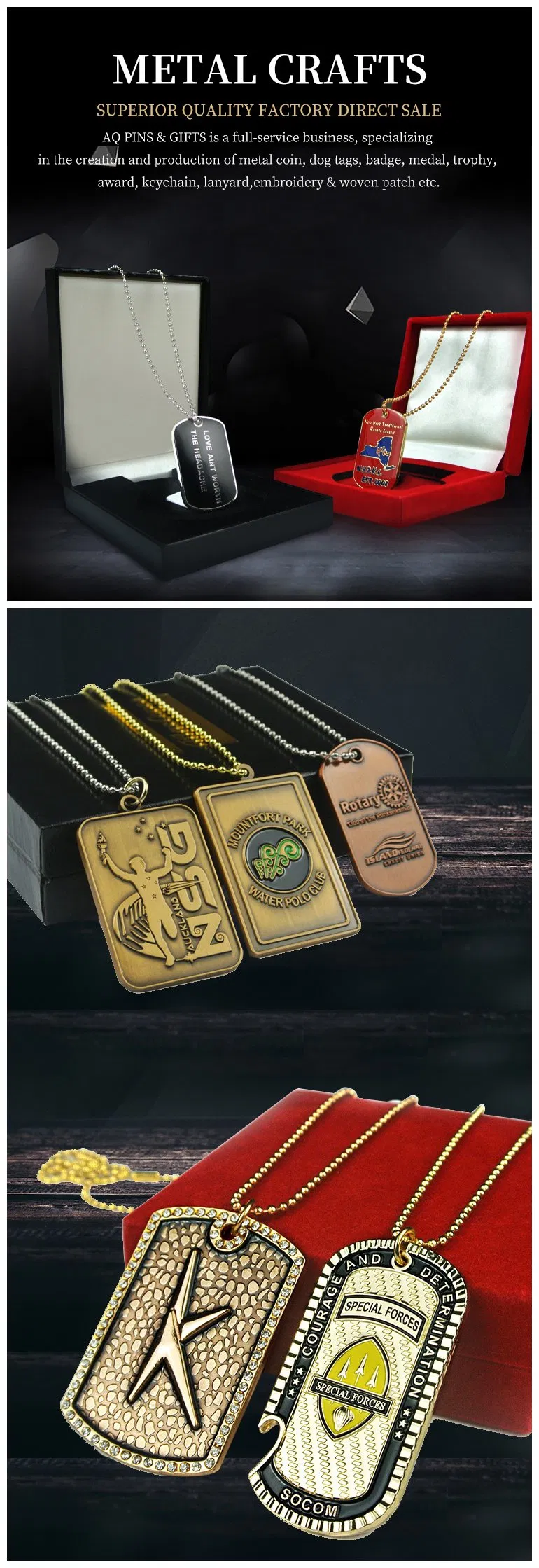 Custom Engraving Machine Necklace Tool Stainless Steel Xvideo Sublimation Embossing Promotion Gift