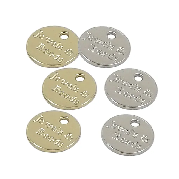 Custom Silver Crown Metal Charms