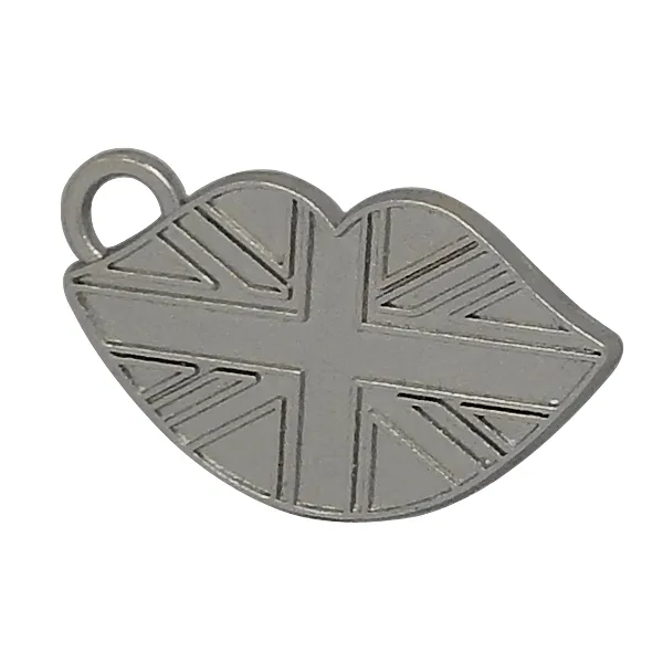 Custom Silver Crown Metal Charms