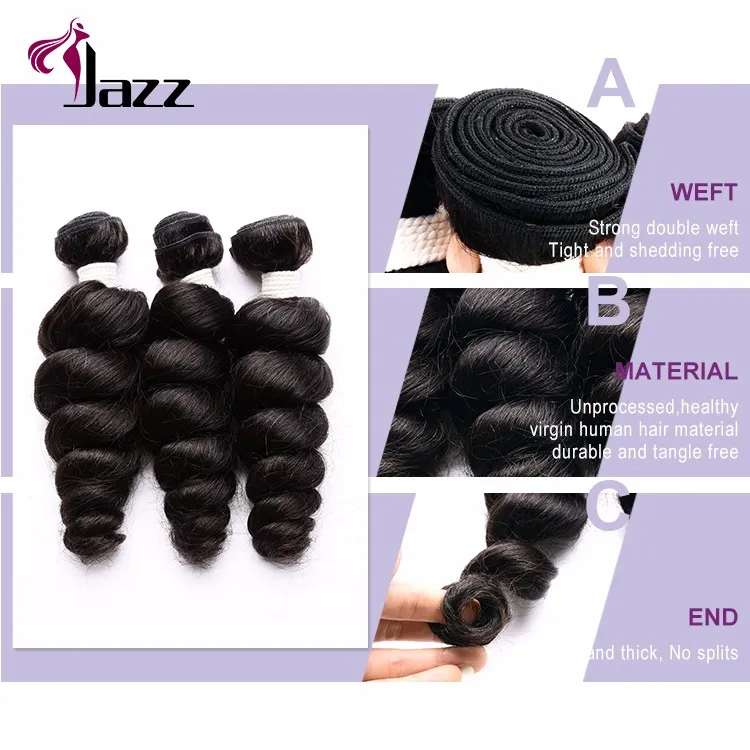 Different Types of Curly Weave Hair Bundles, Malaysian Curly Natural Human Hair Extension for Black Women