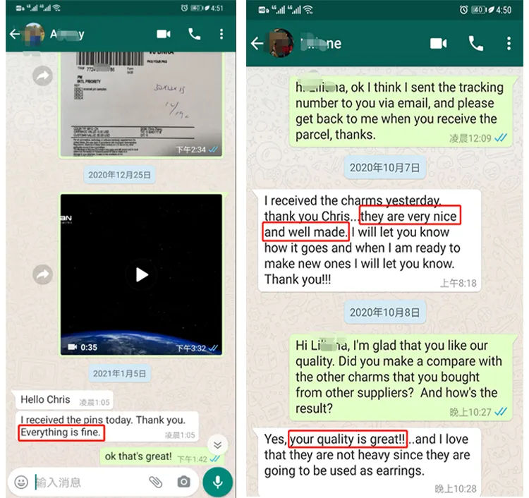 Enameled Rectangular Dots Candy Charm Pendant with Crystal Stones
