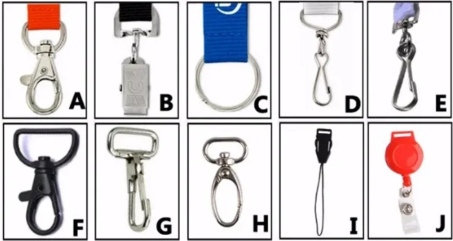 Exquisite Durable Lanyard with Metal Hooks for Gifts