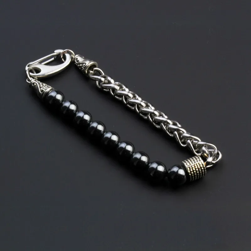 Fashion Craft Accessorise Promotion Gifts Stainless Steel Jewellery Beaded Bracelet