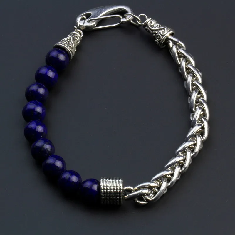 Fashion Craft Accessorise Promotion Gifts Stainless Steel Jewellery Beaded Bracelet