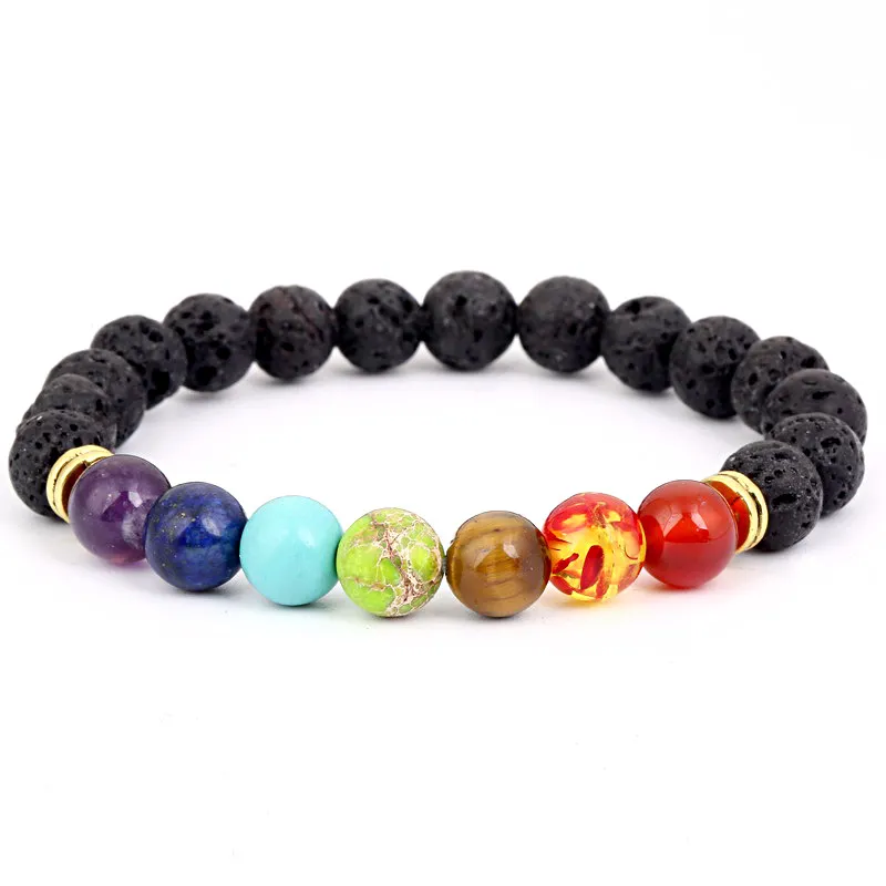 Fashion Precious Stone Crystal Beaded Charming Bracelet Gemstone Jewelry
