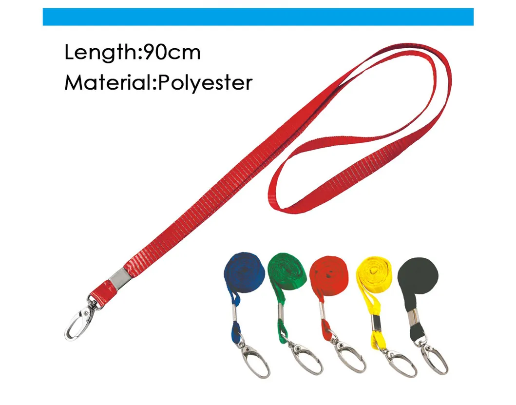 Foska Stationery Office School Popular Student 90cm Colorful Custom Neck Lanyards