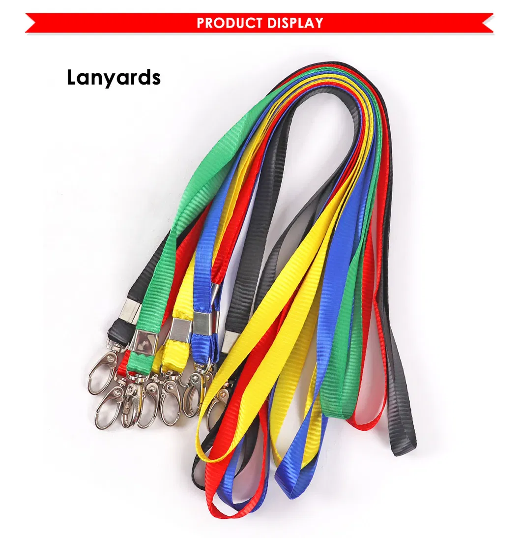 Foska Stationery Office School Popular Student 90cm Colorful Custom Neck Lanyards