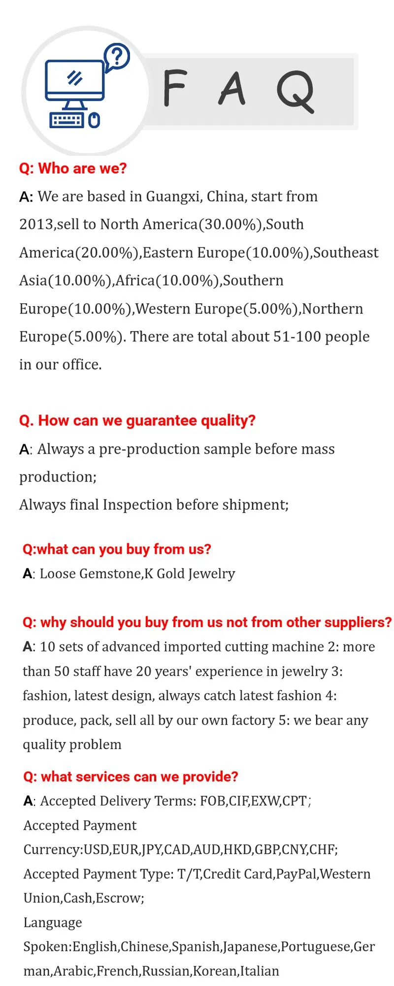 Gh Color 5X10mm Marquise Cut Moissanite for Wedding Ring Making