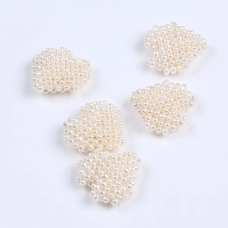 Heart Shape Freshwater Pearl Pendant