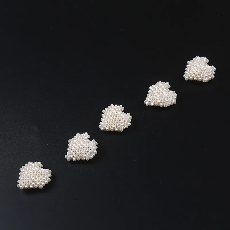 Heart Shape Freshwater Pearl Pendant