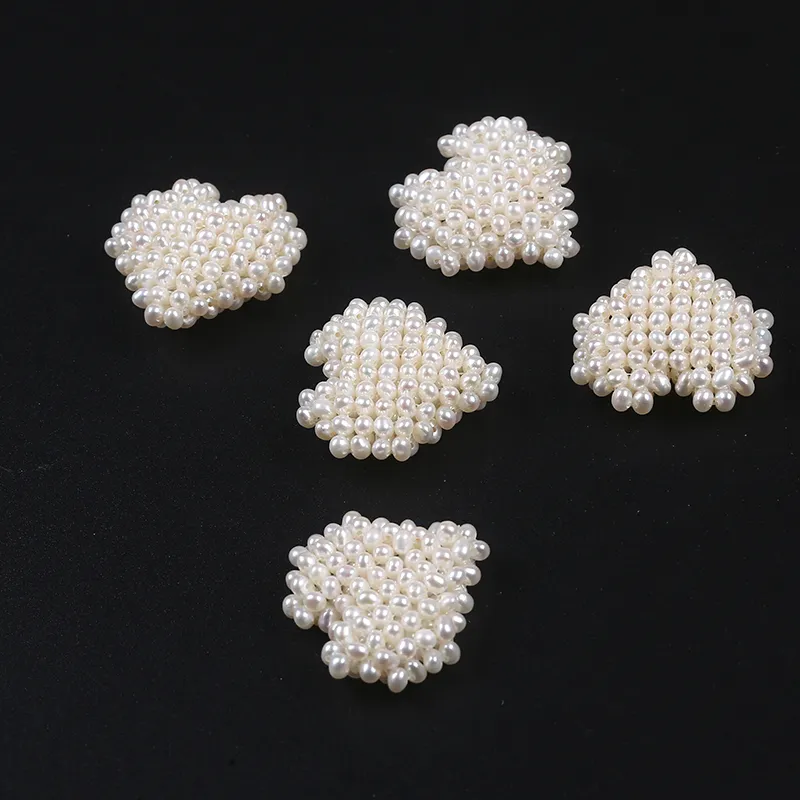 Heart Shape Freshwater Pearl Pendant