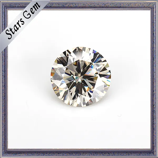 High Quality Vvs Clear Moissanite Stone